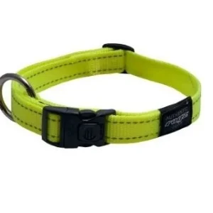 HALSBÅND Rogz, Utility, M, Lime, 16mm. 26-40cm.