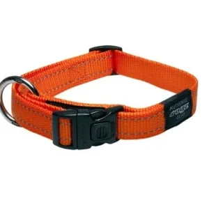HALSBÅND Rogz, Utility, M, Orange, 16mm. 26-40cm.