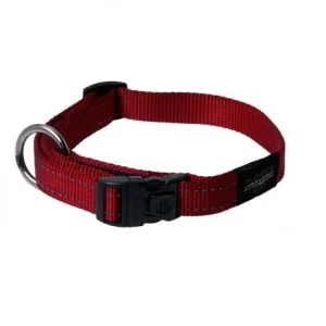 HALSBÅND Rogz, Utility, M, Rød, 16mm. 26-40cm.
