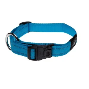 HALSBÅND Rogz, Utility, M, Turkis, 16mm. 26-40cm.