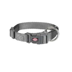 HALSBÅND Trixie, Premium, S–M: 30–45cm./15mm, Graphite