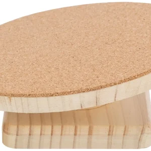 Hamstehjul/disc tre m/stativ 22cm