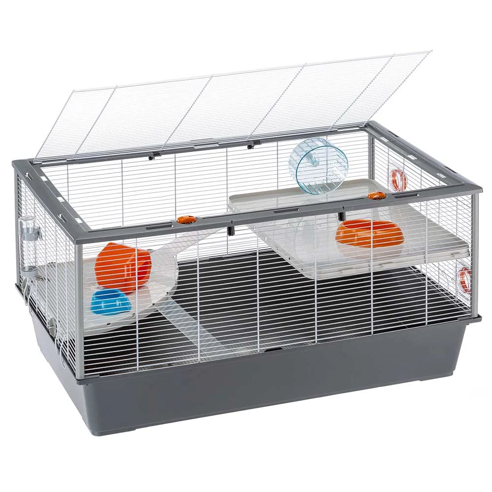 Hamsterbur Ferplast Criceti 100 hvit-grå 95x57x50cm - Image 2