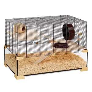 Hamsterbur Karat 80 M/Glassbunn 78,5X45,5X52,5Cm