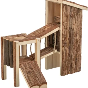 Hamsterleke Lekeplass Tjorven furu 32x19x29cm