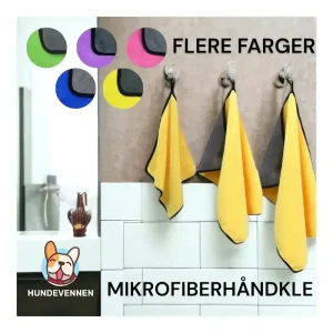Håndkle til hund – Superabsorberende håndkle