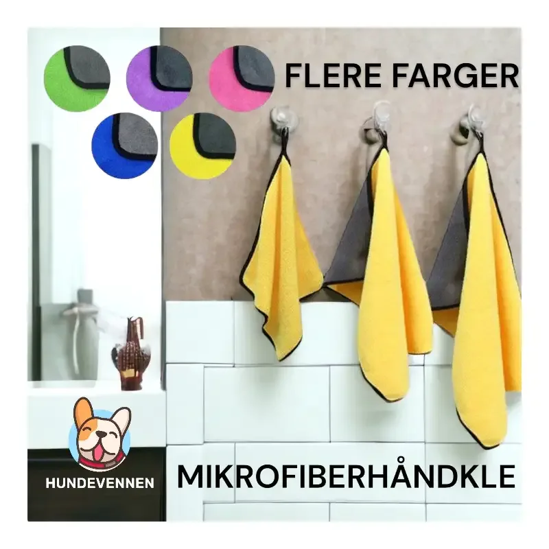 Håndkle til hund – Superabsorberende håndkle