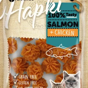 HAPKI Cake with salmon & with chicken 50g (15)