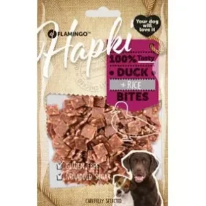 HAPKI DUCK & RICE BITES 85GR (10)