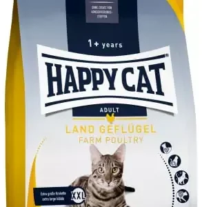 Happy Cat Culinary Adult Fugl 1,3 kg – XL Biter (Tannpleie & Leddstøtte)