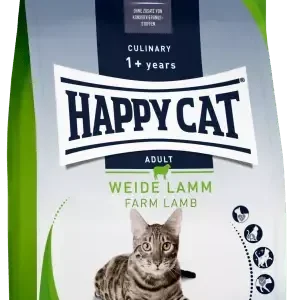 Happy Cat Culinary Adult Lam 10 kg – Lettfordøyelig for Sensitiv Mage (Ledd & Hårballkontroll)
