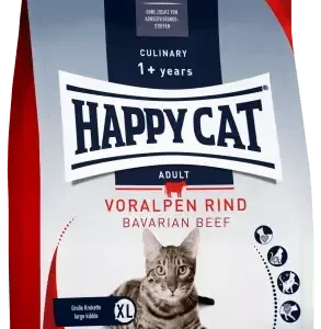 Happy Cat Culinary Adult Okse 4 kg – Store Biter for Tannpleie & Leddstøtte