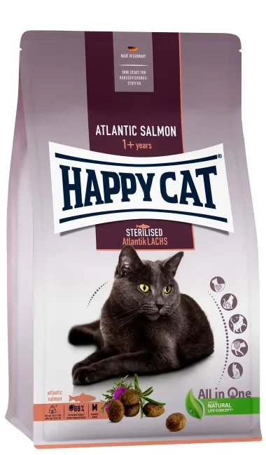 Happy Cat Sterilisert Adult Atlantik-Laks - Image 2