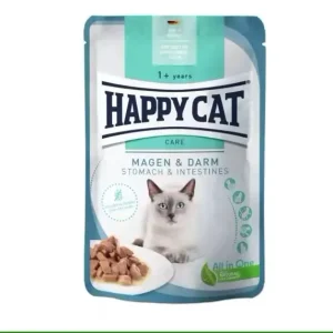 Happy Cat Våtfôr 85g – Kornfri Pouch Mage & Tarm (Lett Fordøyelig)