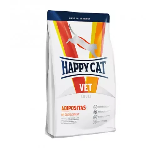 Happy Cat VET Diet Adipositas 1 kg – Veterinærfôr for vektnedgang hos katt