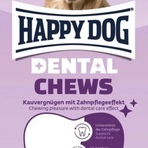 Happy Dog Dental Snacks Chews 195g