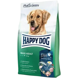 Happy Dog Fit & Vital Maxi Adult (14 kg) – Hvetefri XL-Kroketter for Stor Hund