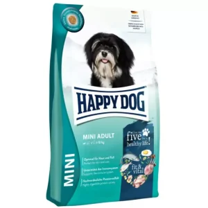 Happy Dog Fit & Vital Mini Adult 800g – Hvetefri 5-Protein for Liten Hund