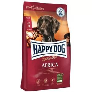 Happy Dog Sensible Africa Struts (4 kg) – Kornfritt Monoprotein Hundefôr