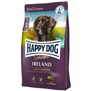 Happy Dog Sensible Ireland Laks & Kanin (12,5 kg) – Hvetefri for Hud og Pels