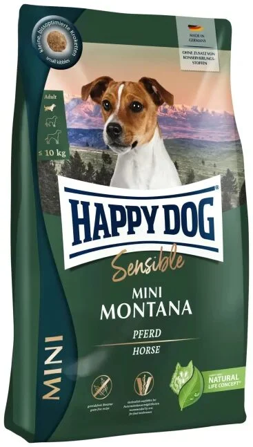 Happy Dog Sensible Mini Montana M/Hest 800gr - Image 2