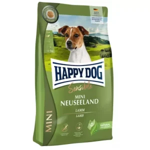 Happy Dog Sensible Mini Neuseeland 800g – Lam Monoprotein for Sensitiv Mage
