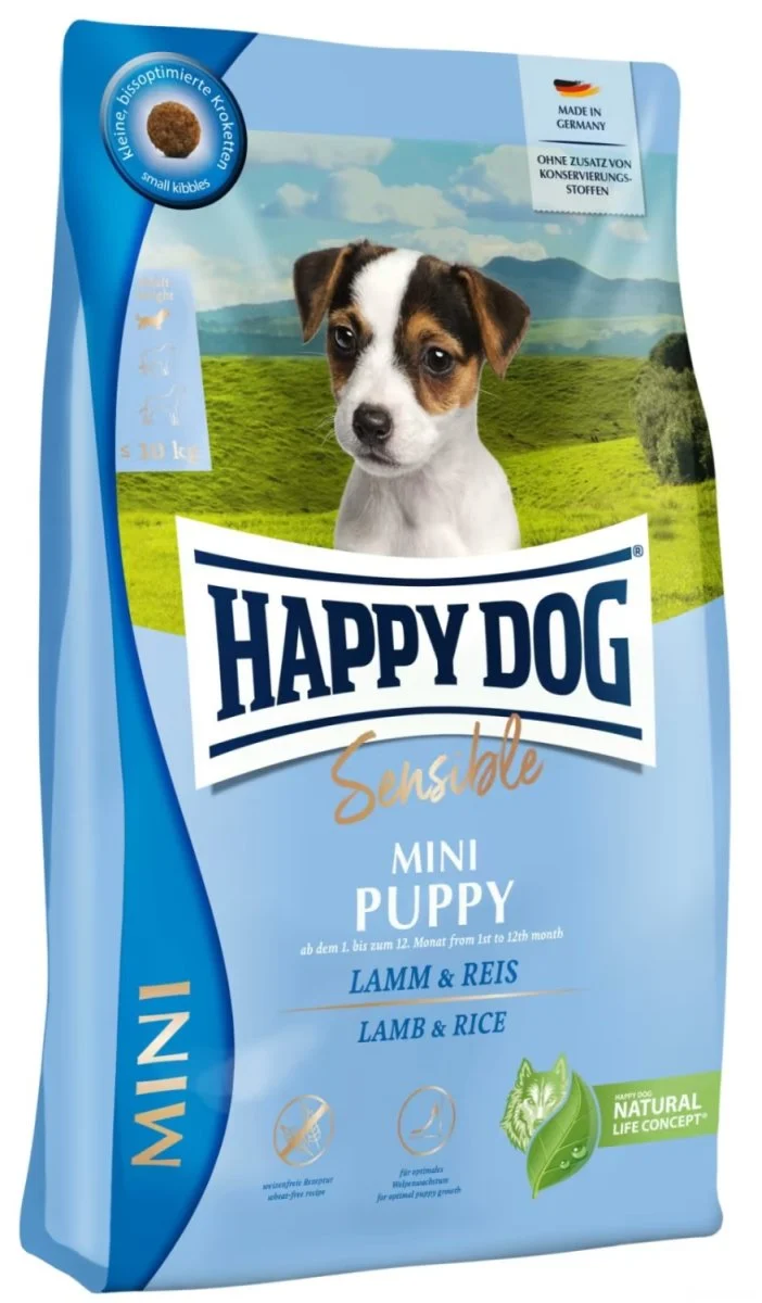 Happy Dog Sensible Mini Puppy Lam & Ris