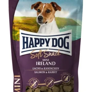 Happy Dog Soft Snack Mini Ireland Laks & Kanin 100g