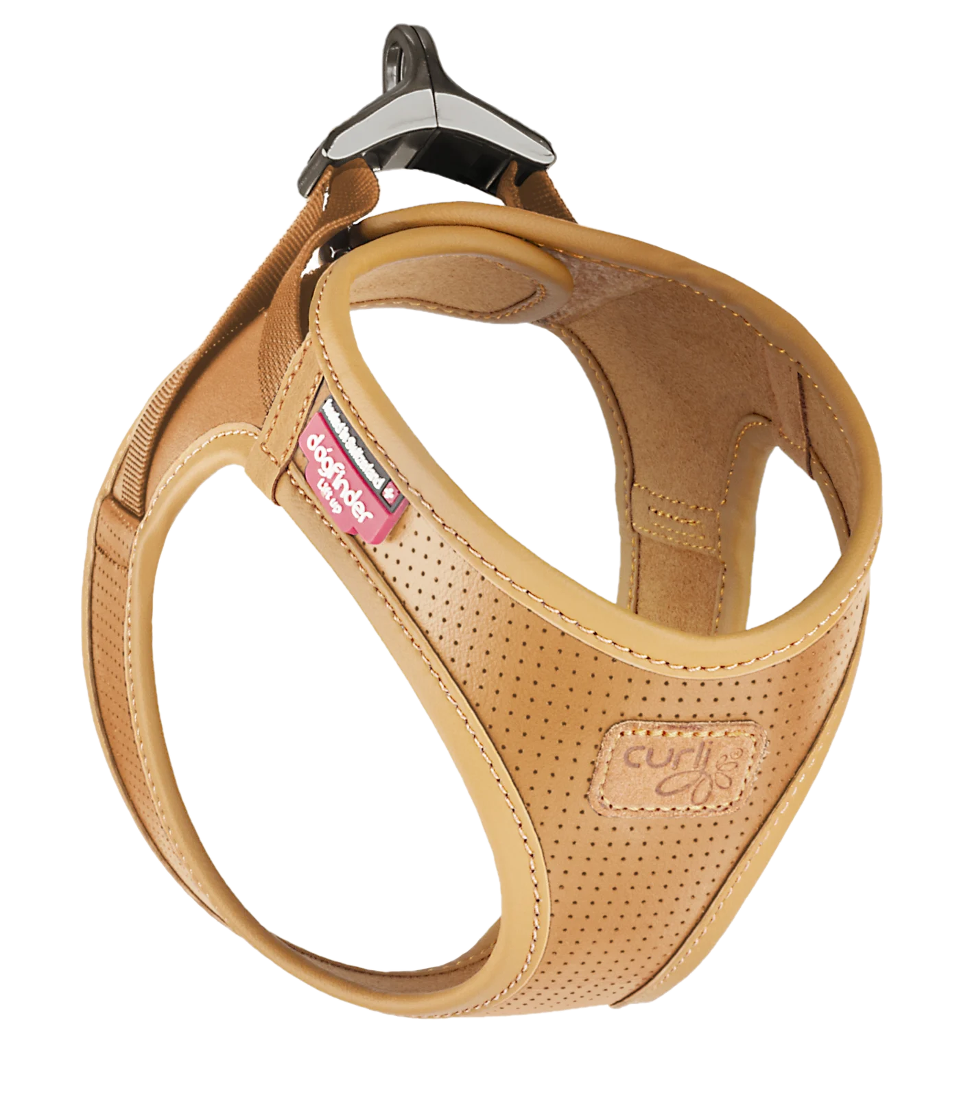 Harness vegansk epleskinn brun