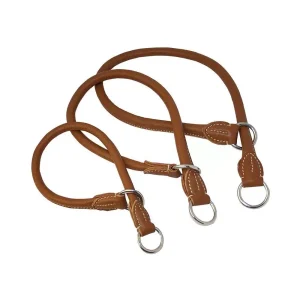 Helstryp Läder Rundsytt Cognac 12Mmx55Cm