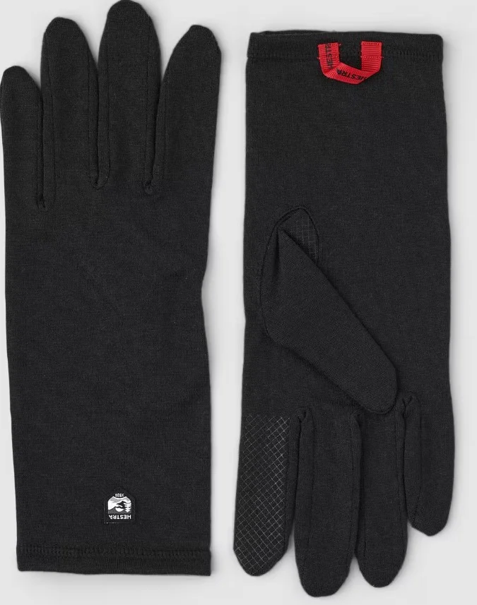HESTRA Long Merino wool liner – 5 finger
