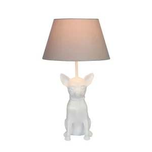 HH Lampe Chihuahua Hvit