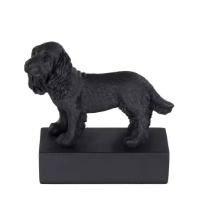 HH Skulptur Cocker Spaniel sort