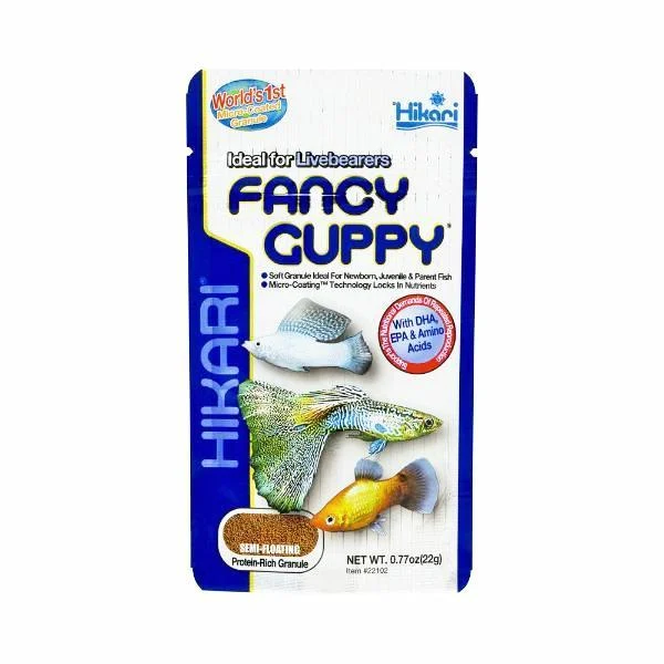 HIKARI Fancy Guppy, 22g.