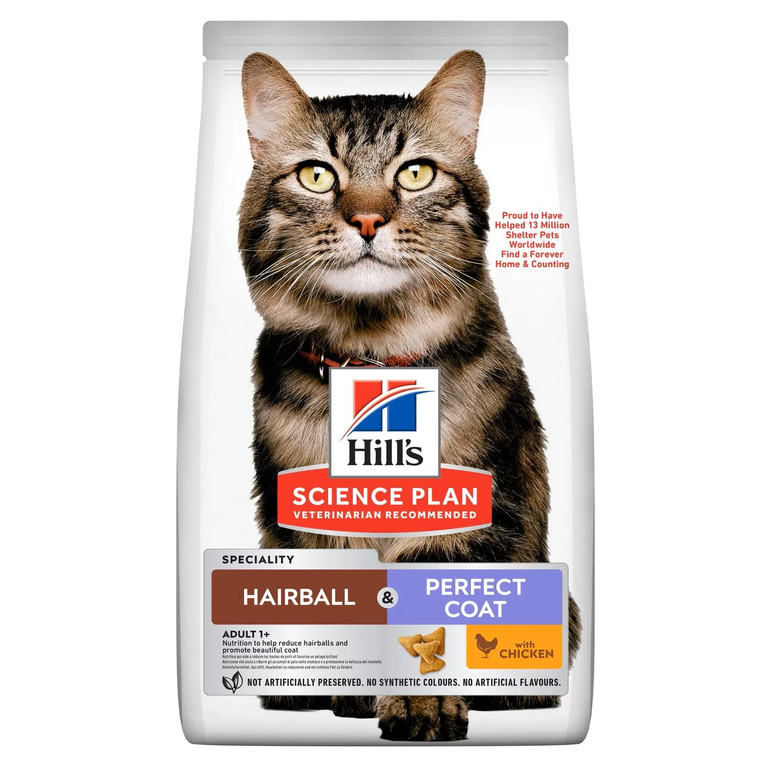 Hill’s Adult Hairball-Perfect Coat Chicken