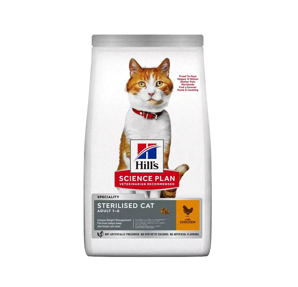 Hills SP Feline Adult Sterilised Chicken 7kg
