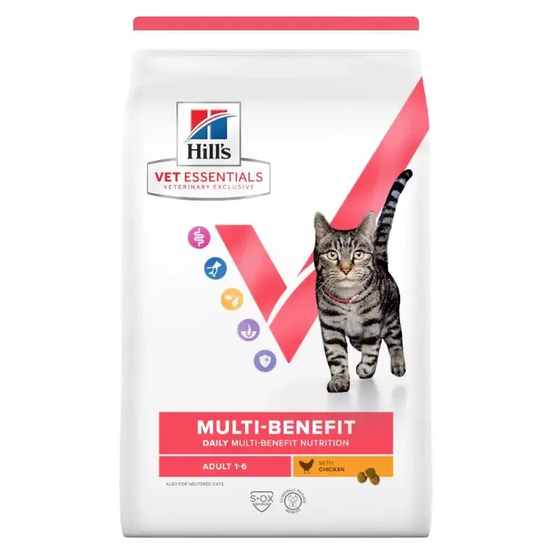 Hill’s Vet Essentials Feline Adult Multi-Benefit Chicken