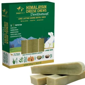 Himalayan Cheese Chews protein-ostetygg tyggebein – ALOE VERA (3-pack)