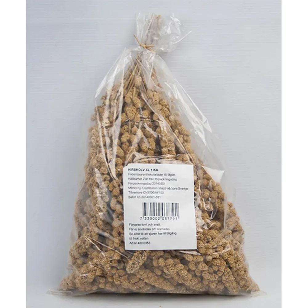 Hirsekolber Kina pose 1kg