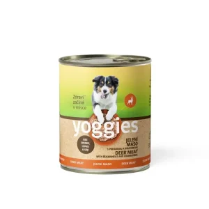 HJORT med bokhvete og tyttebær – våtfôr YOGGIES hund