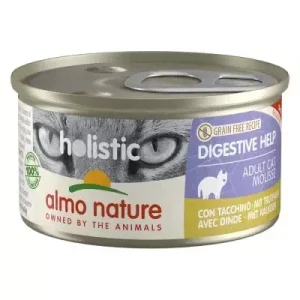 Holistic cat 85g Digestive help with turkey (kalkun) (utgått)