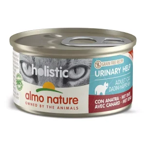 Holistic cat 85g Urinary help with duck (and) Almo Nature (24)(utgått)