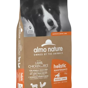 Holistic Hund Lamb, Chicken and Rice M-L 12kg