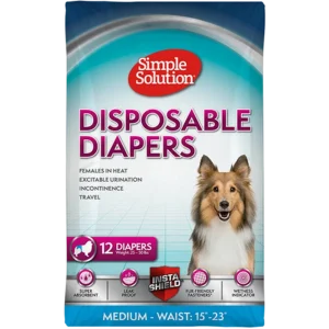 Hundebleie for tispe