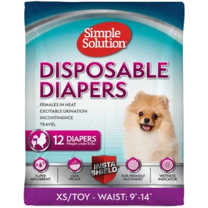 Hundebleie for tispe