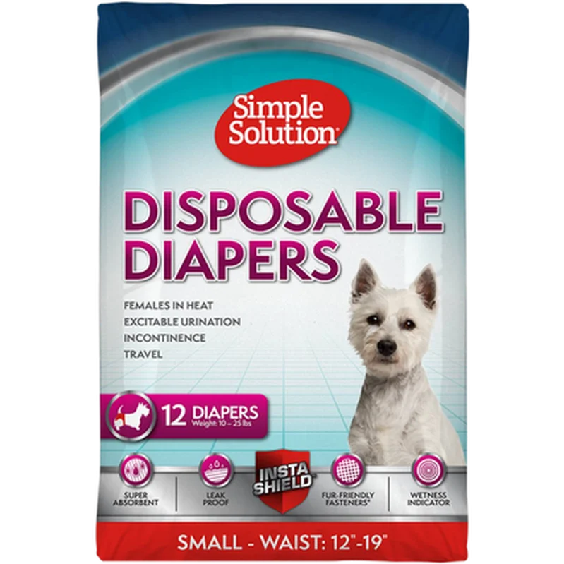 Hundebleie for tispe