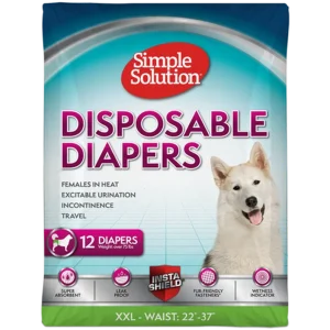 Hundebleie for tispe