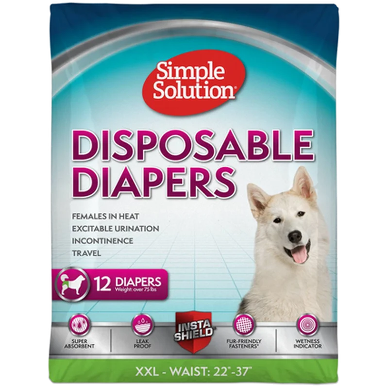 Hundebleie for tispe