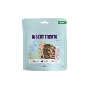 Hundegodbiter med insektprotein