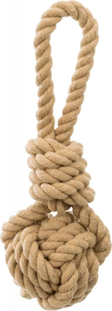 Hundeleke Be Nordic Tauknuteball m/håndtak ø7cm/20cm